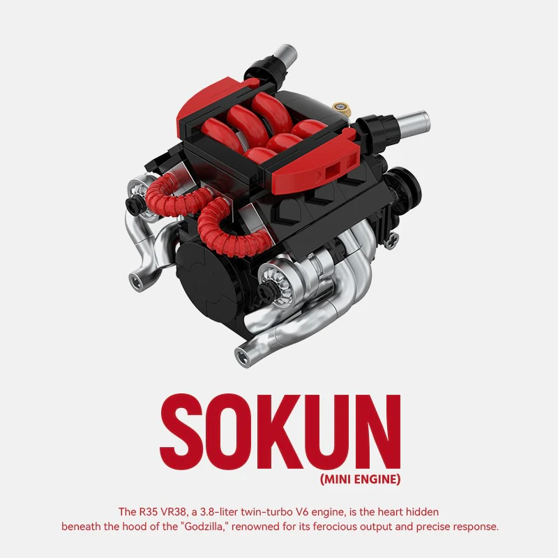R35 VR38 Mini Engine - Image 3