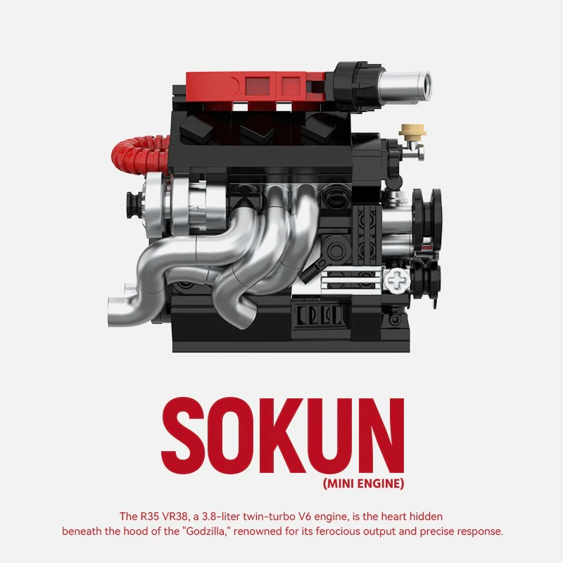 R35 VR38 Mini Engine - Image 4