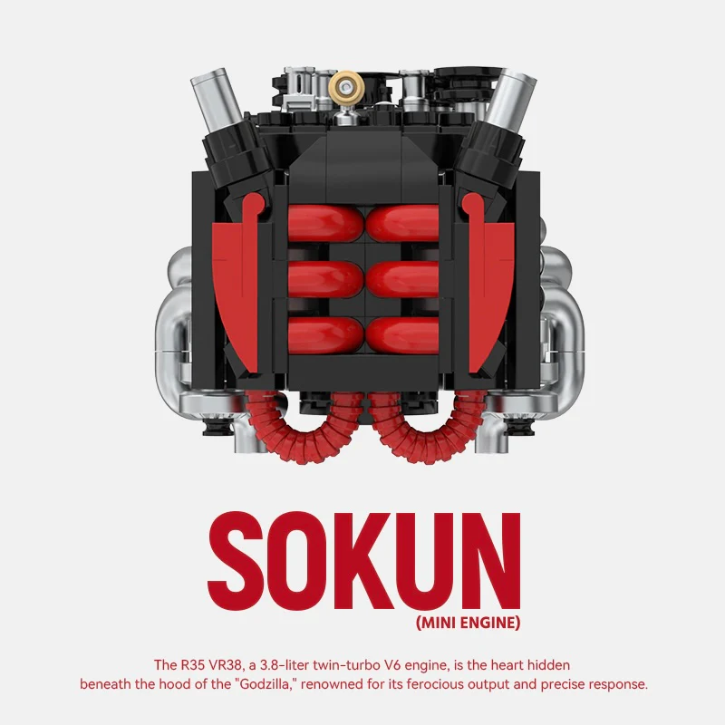 R35 VR38 Mini Engine - Image 6
