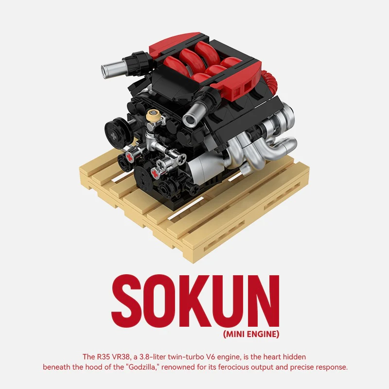R35 VR38 Mini Engine - Image 7